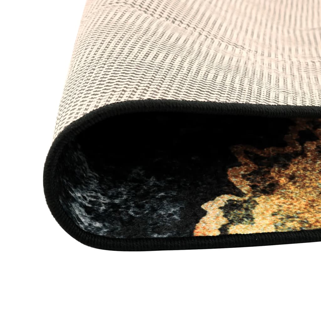Tappeto Lavabile Multicolore Ø 120 cm