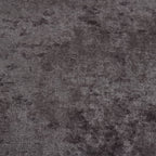 Tappeto Rotondo Lavabile Grigio Ø 200 cm in Velluto