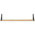 Mensole da parete 2 pz Rovere Sonoma 80x15x15,5 cm Legno ingegnerizzato