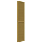 Divisorio Ambienti 4 Pannelli Marrone Legno Massello Paulownia