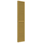 Divisorio Ambienti 4 Pannelli Marrone Legno Massello Paulownia