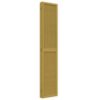 Divisorio Ambienti 6 Pannelli Marrone Legno Massello Paulownia