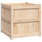 Fioriere da Giardino 2 pz in Legno Massello di Pino