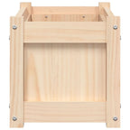 Fioriera da Giardino 60x31x31 cm in Legno Massello di Pino