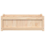 Fioriera da Giardino 90x31x31 cm in Legno Massello di Pino