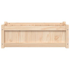 Fioriere da Giardino 2 pz in Legno Massello di Pino