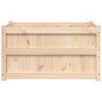 Fioriera da Giardino 90x50x50 cm in Legno Massello di Pino