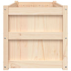 Fioriere da Giardino 2 pz in Legno Massello di Pino