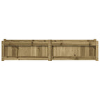 Fioriere da Giardino 2 pz in Legno di Pino Impregnato
