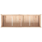 Fioriera da Giardino 150x50x70 cm in Legno Massello di Pino