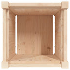 Fioriere da Giardino 2 pz in Legno Massello di Pino