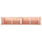 Fioriera da Giardino 150x31x31 cm in Legno Massello di Douglas