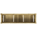 Fioriera Giardino con Gambe 110x31x70 cm Legno Pino Impregnato