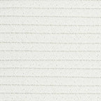 Cesto per Biancheria Grigio e Bianco Ø55x36 cm in Cotone