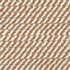Cesto per Biancheria Marrone e Bianco Ø55x36 cm in Cotone