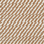 Cesto per Biancheria Marrone e Bianco Ø60x36 cm in Cotone