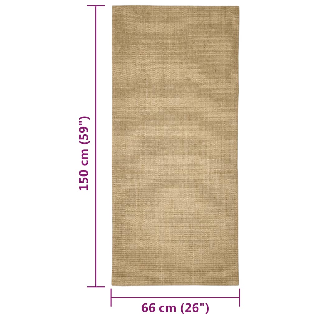 Tappeto in Sisal per Tiragraffi 66x150 cm
