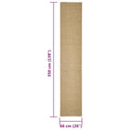 Tappeto in Sisal per Tiragraffi 66x350 cm