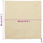 Coperture con Coulisse per Piante 8pz 70 g/m² 0,8x0,8 m