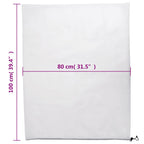 Coperture con Coulisse per Piante 12pz 70 g/m² 0,8x1 m