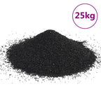 Sabbia per Acquari 25 kg Nera 0,2-2 mm