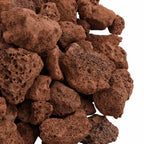 Rocce Vulcaniche 25 kg Rosse 1-2 cm