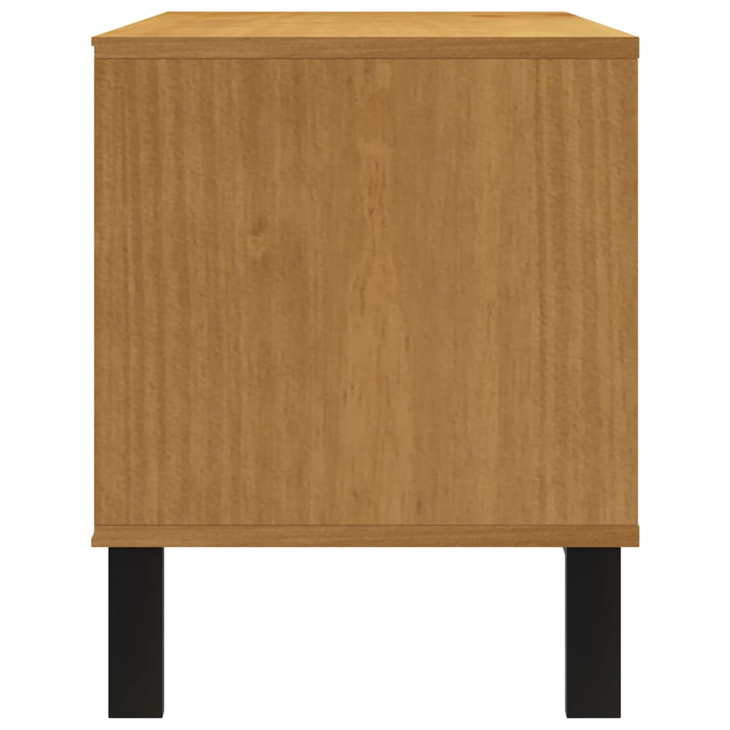 Mobile TV FLAM 110x40x50 cm in Legno Massello di Pino