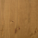 Tavolino da Salotto FLAM 100x50x32,5 cm Legno Massello di Pino