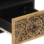 Mobile Porta TV 70x33x46 cm in Legno Massello di Mango
