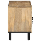 Mobile Porta TV 105x33x46cm in Legno Massello di Mango