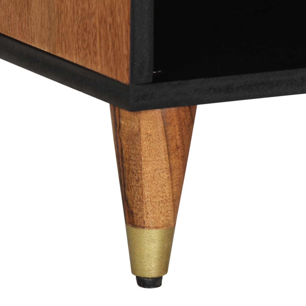 Mobile Porta TV 100x33x46 cm in Legno Massello di Mango