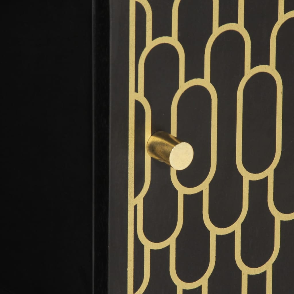 Tavolino da Salotto 100x54x40 cm in Legno Massello di Mango