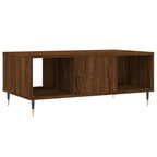 Tavolino da Salotto Rovere Marrone 90x50x36,5 cm in Multistrato