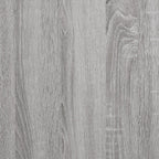 Comodini 2pz Grigio Sonoma 40x35x50 cm in Legno Multistrato