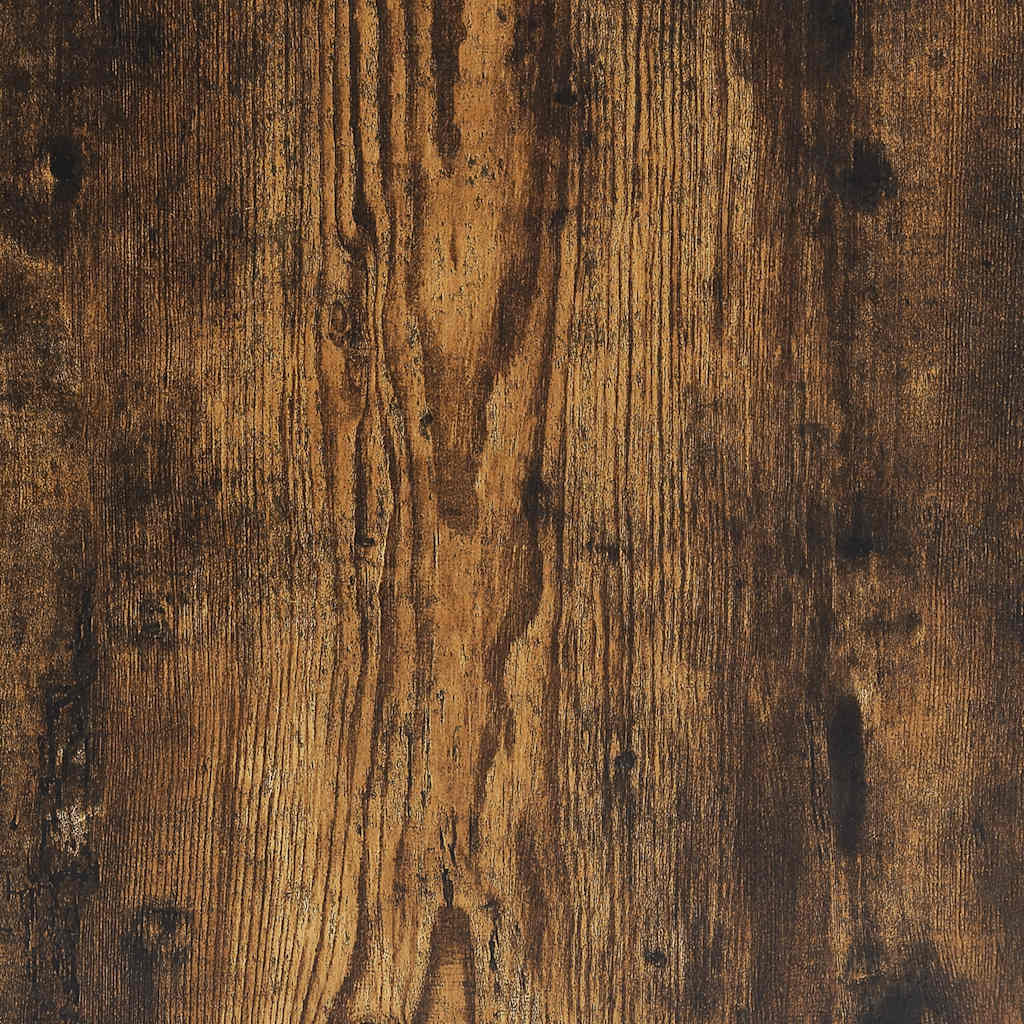 Comodini 2pz Rovere Fumo 40x35x50 cm in Legno Multistrato