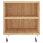 Tavolino Salotto Rovere Sonoma 102x44,5x50 cm Legno Multistrato