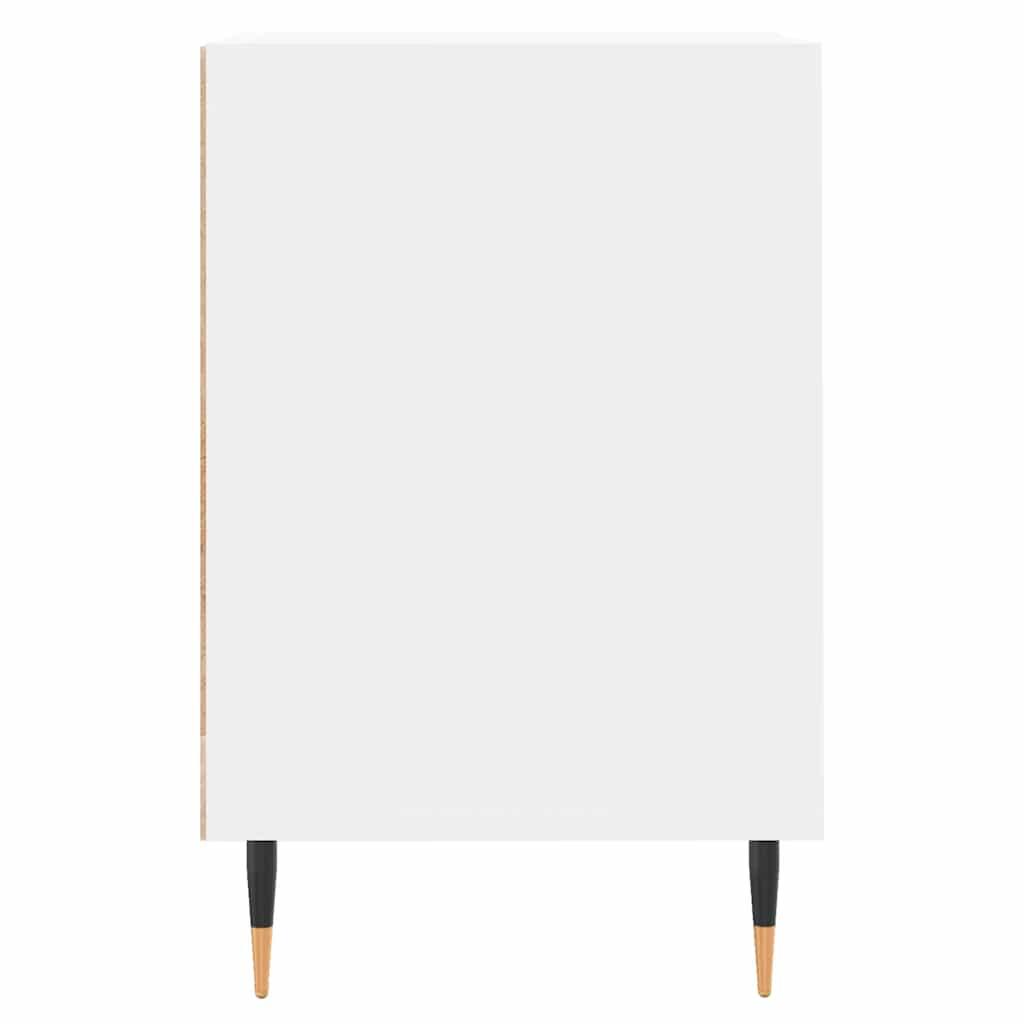 Mobile Porta TV Bianco 100x35x55 cm in Legno Multistrato