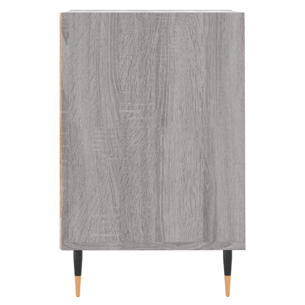 Mobile TV Grigio Sonoma 100x35x55 cm in Legno Multistrato