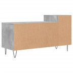 Mobile per TV Grigio Cemento 100x35x55 cm Legno Multistrato