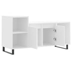 Mobile Porta TV Bianco 100x35x55 cm in Legno Multistrato