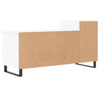 Mobile Porta TV Bianco 100x35x55 cm in Legno Multistrato