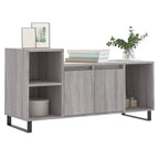 Mobile TV Grigio Sonoma 100x35x55 cm in Legno Multistrato