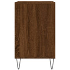 Scarpiera Rovere Marrone 102x36x60 cm in Legno Multistrato