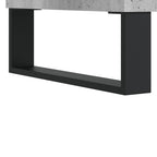 Scarpiera Grigio Cemento 40x36x105 cm in Legno Multistrato