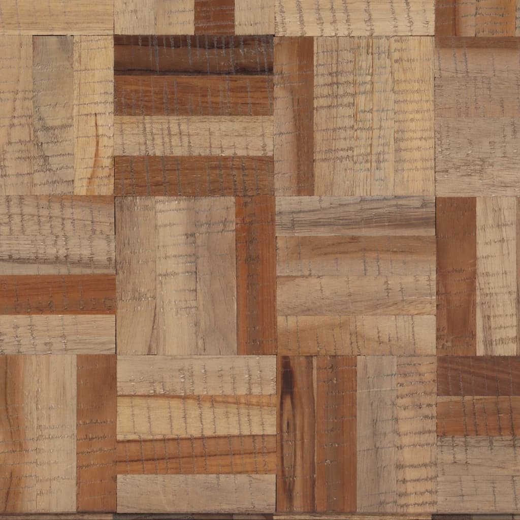 Tavolino Consolle 110x34x80 cm Teak Massello di Recupero