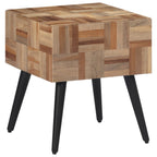 Tavolino 40x40x45 cm Teak Massello di Recupero