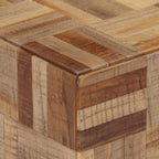 Tavolino 40x40x45 cm Teak Massello di Recupero
