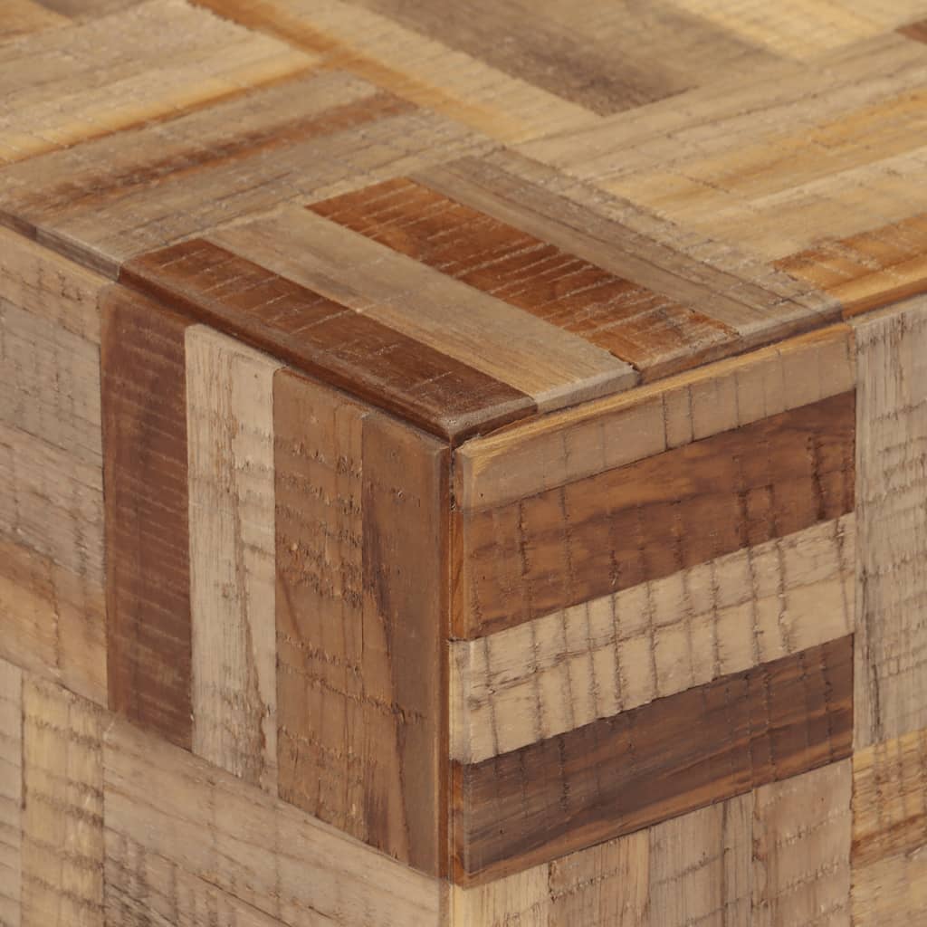 Tavolino 40x40x45 cm Teak Massello di Recupero
