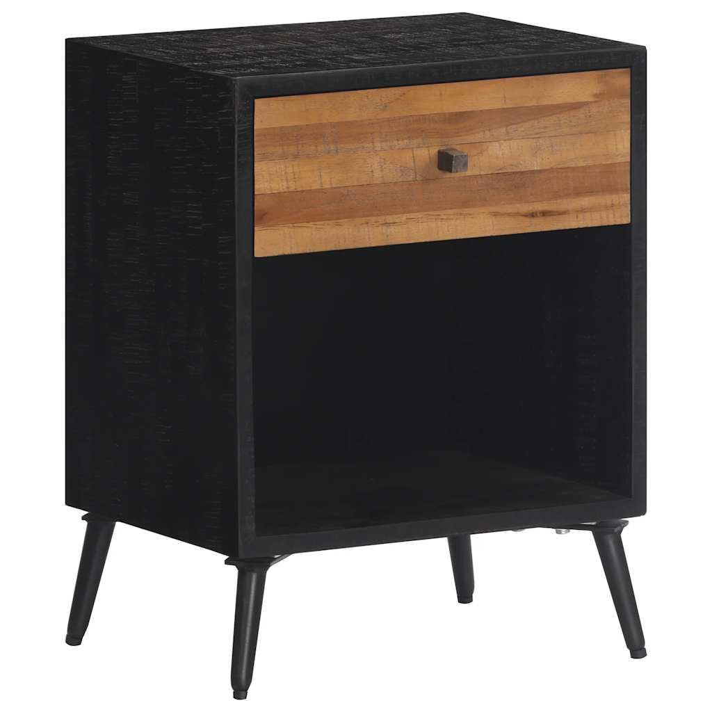 Comodino 40x30x50 cm in Legno Massello di Teak