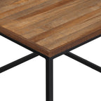 Tavolini a Incastro 2 pz in Legno Massello di Teak